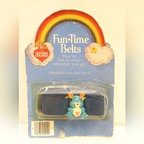 Care Bears Cousins Rare Swift Rabbit Funtime belt in Package for Sale